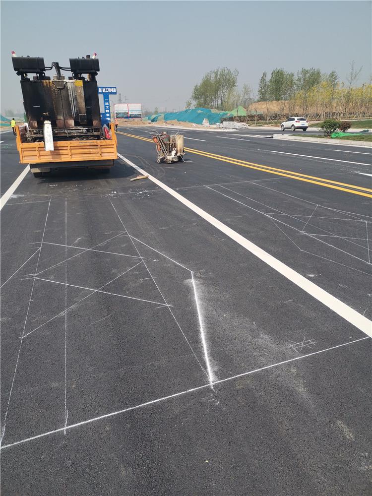 北京厂区道路标线厂家双组份标线