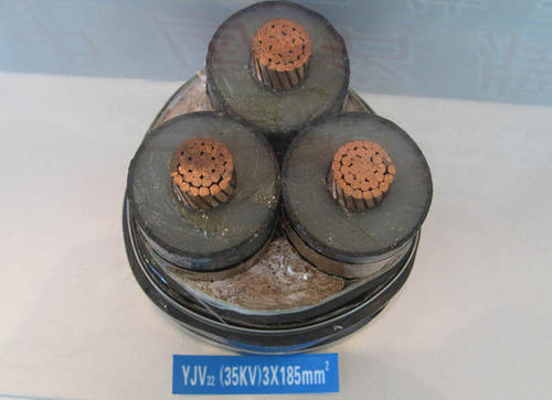 ZR-YJV22-10kV 交联聚乙烯绝缘阻燃聚乙烯护套电力电缆