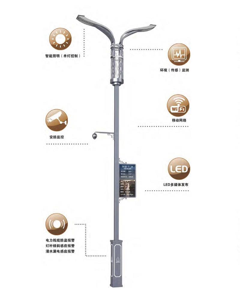 昆明卡槽式灯杆LED路灯