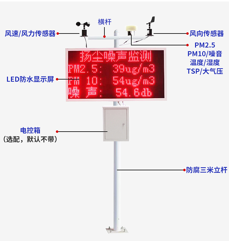 漳州在线工地扬尘监测系统