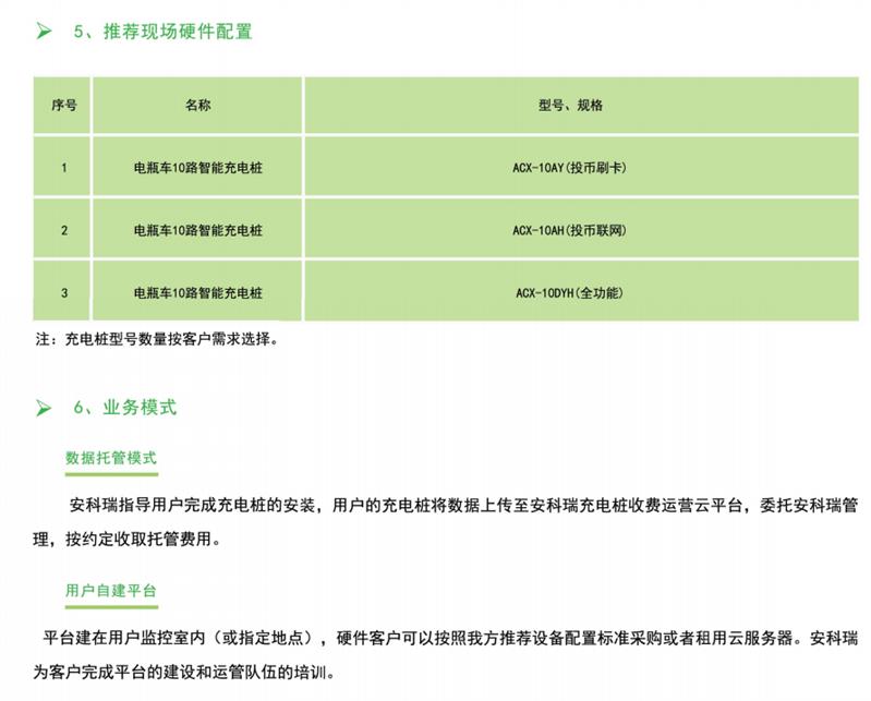 安科瑞小区电瓶车充电站