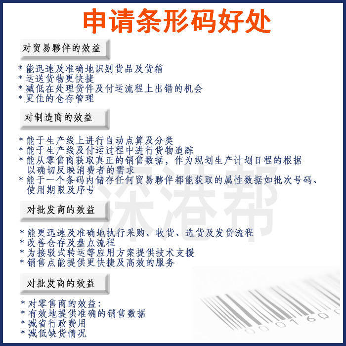 广州电器条码注册申办