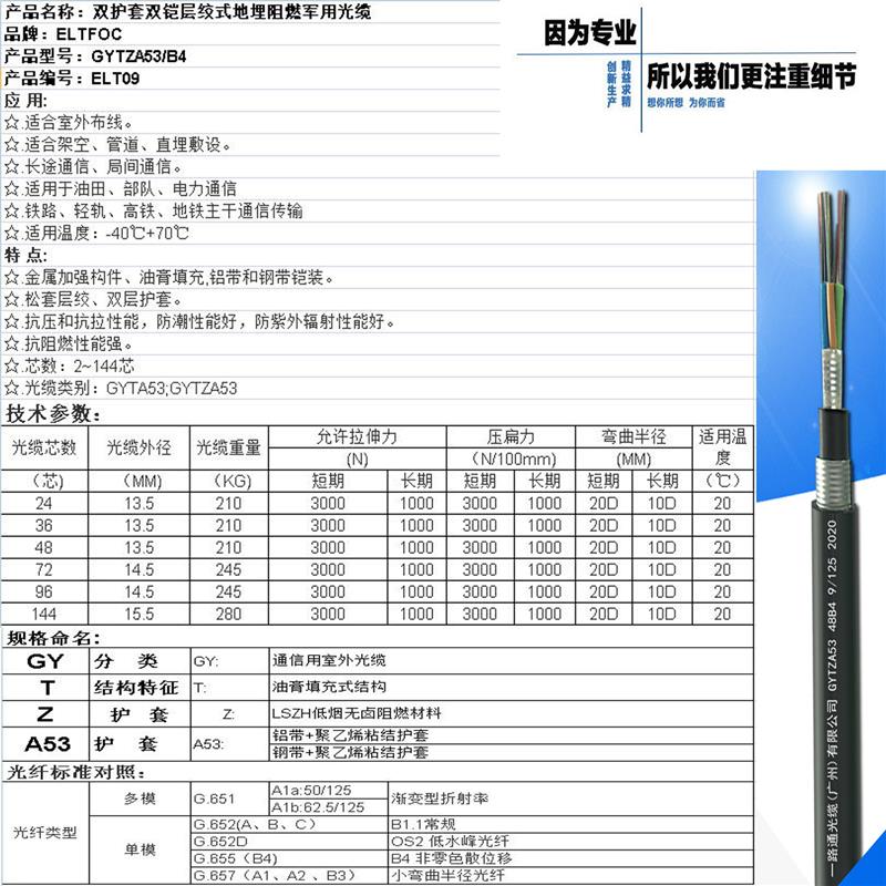 济南轨道地铁光缆厂家报价