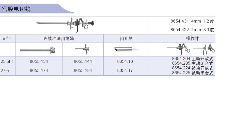 宫腔取环镜