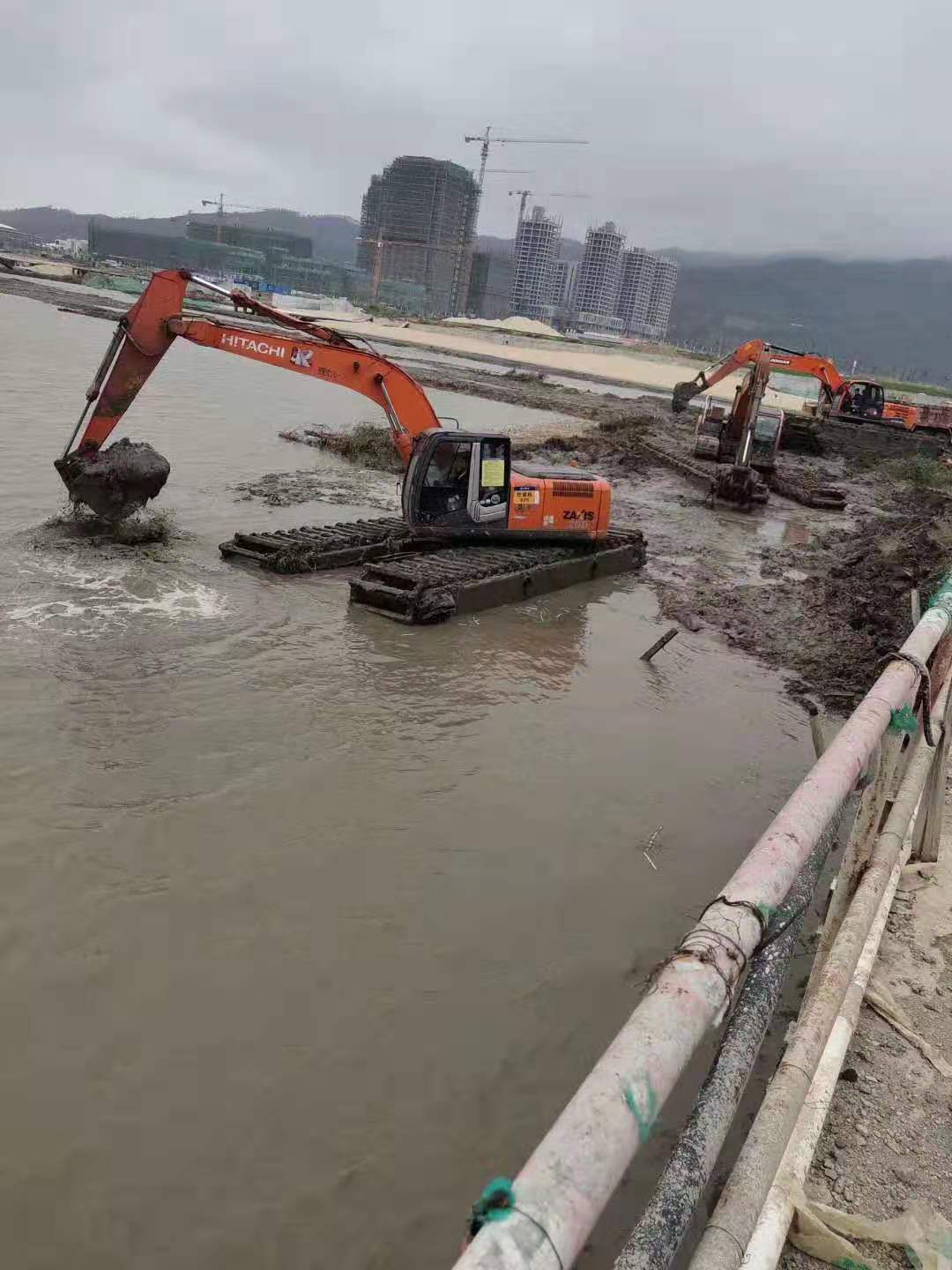 荆门水上漂挖掘机电话