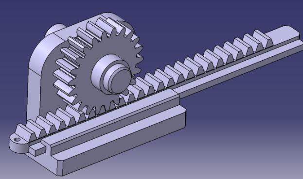 齿条齿轮设计