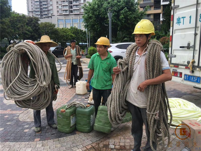 顺德勒流屋顶防水施工工程