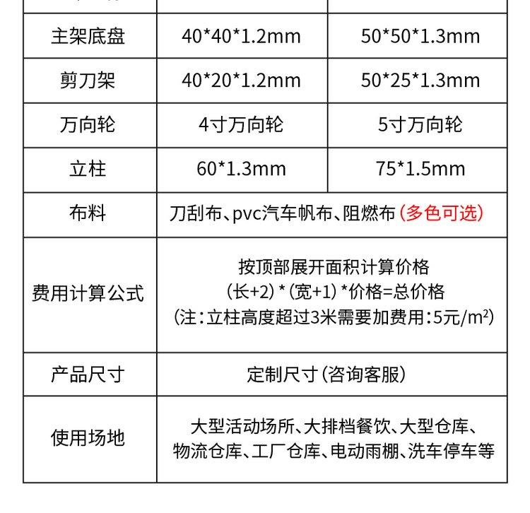 宜宾户外收缩式折叠篷