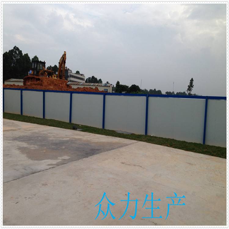 肇庆高要施工围墙装配式围栏用途广泛