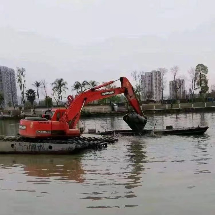 池州浮水挖掘机租赁