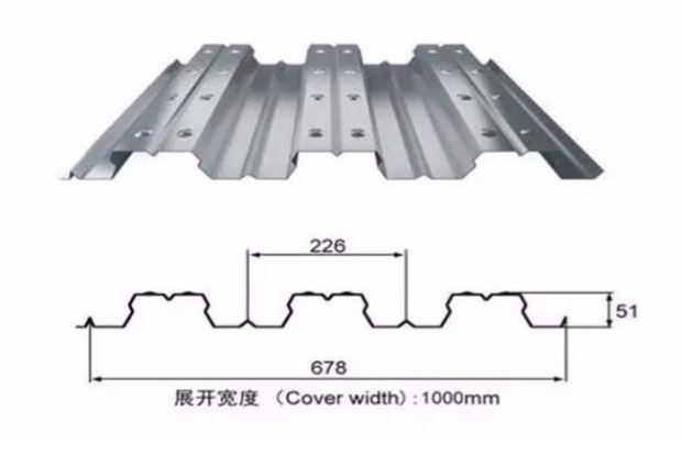 南京多层钢构开口楼承板生产厂家