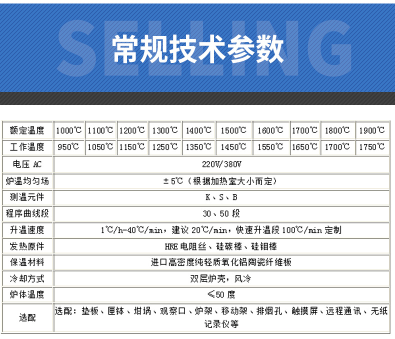 五面加热箱式高温炉