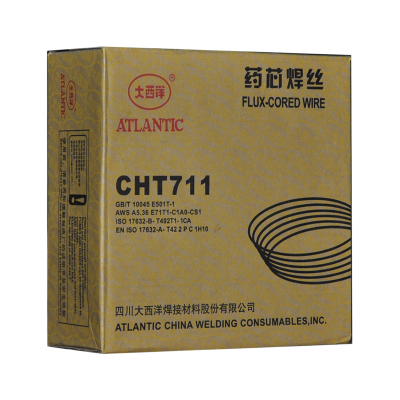 大西洋CHT711低碳钢药芯焊丝