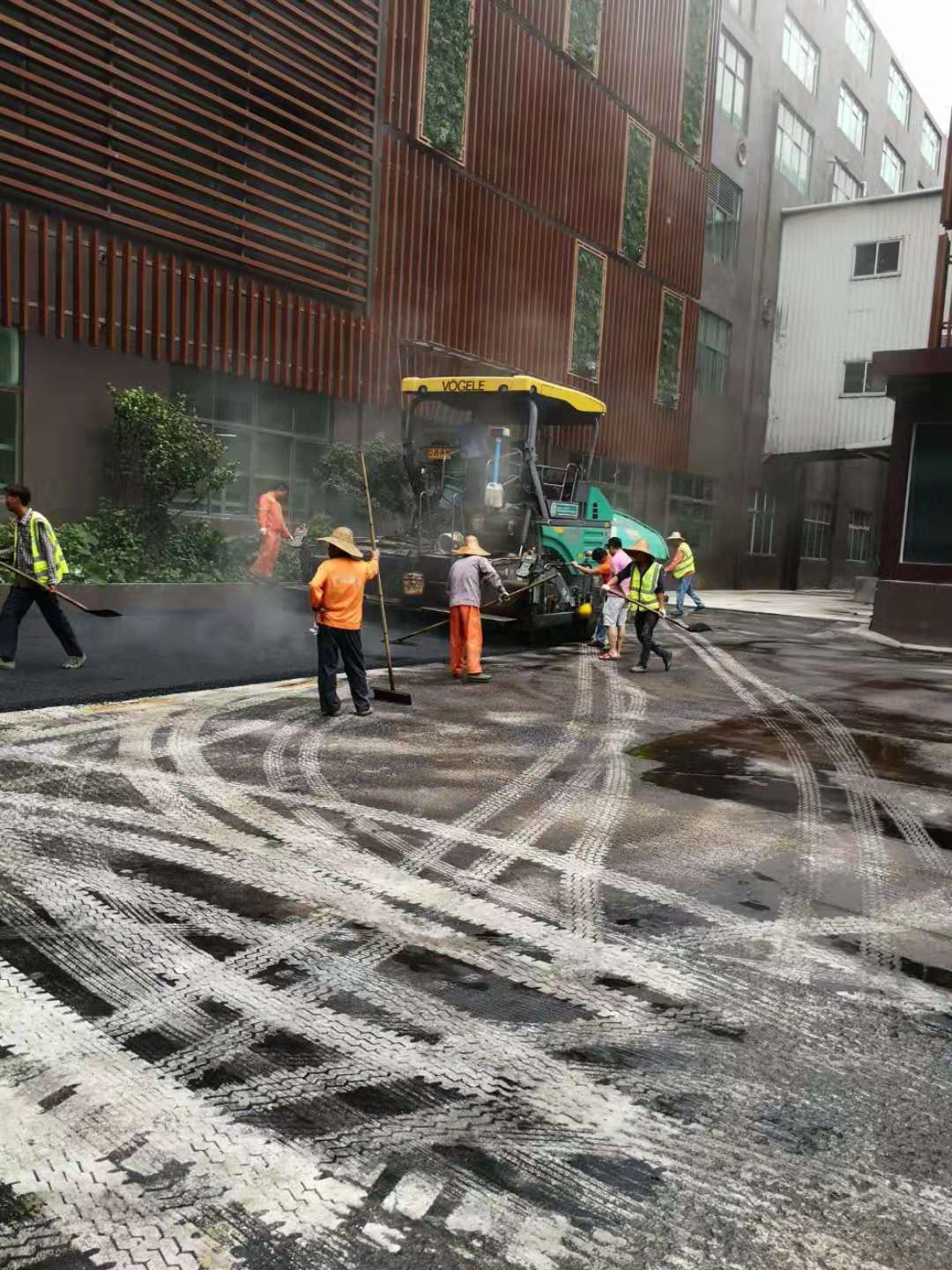深圳沥青施工 沥青路施工队 沥青修补公司