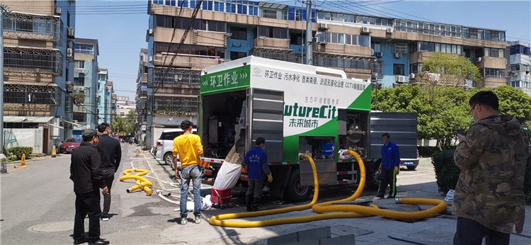 淤泥脱水处理吸污净化车