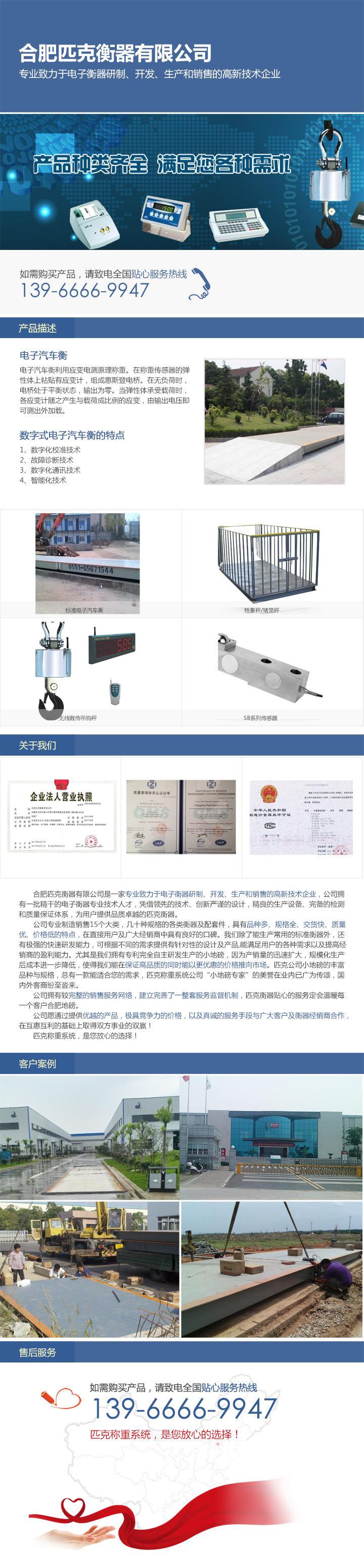 合肥100吨地磅