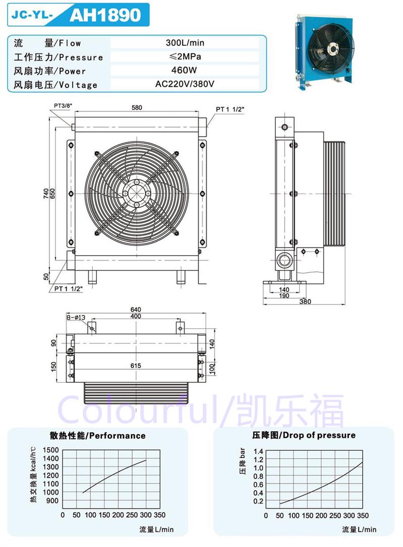 D09-CA2风冷式油冷却器厂家