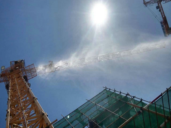 鹤壁工程工地塔吊喷淋系统规格