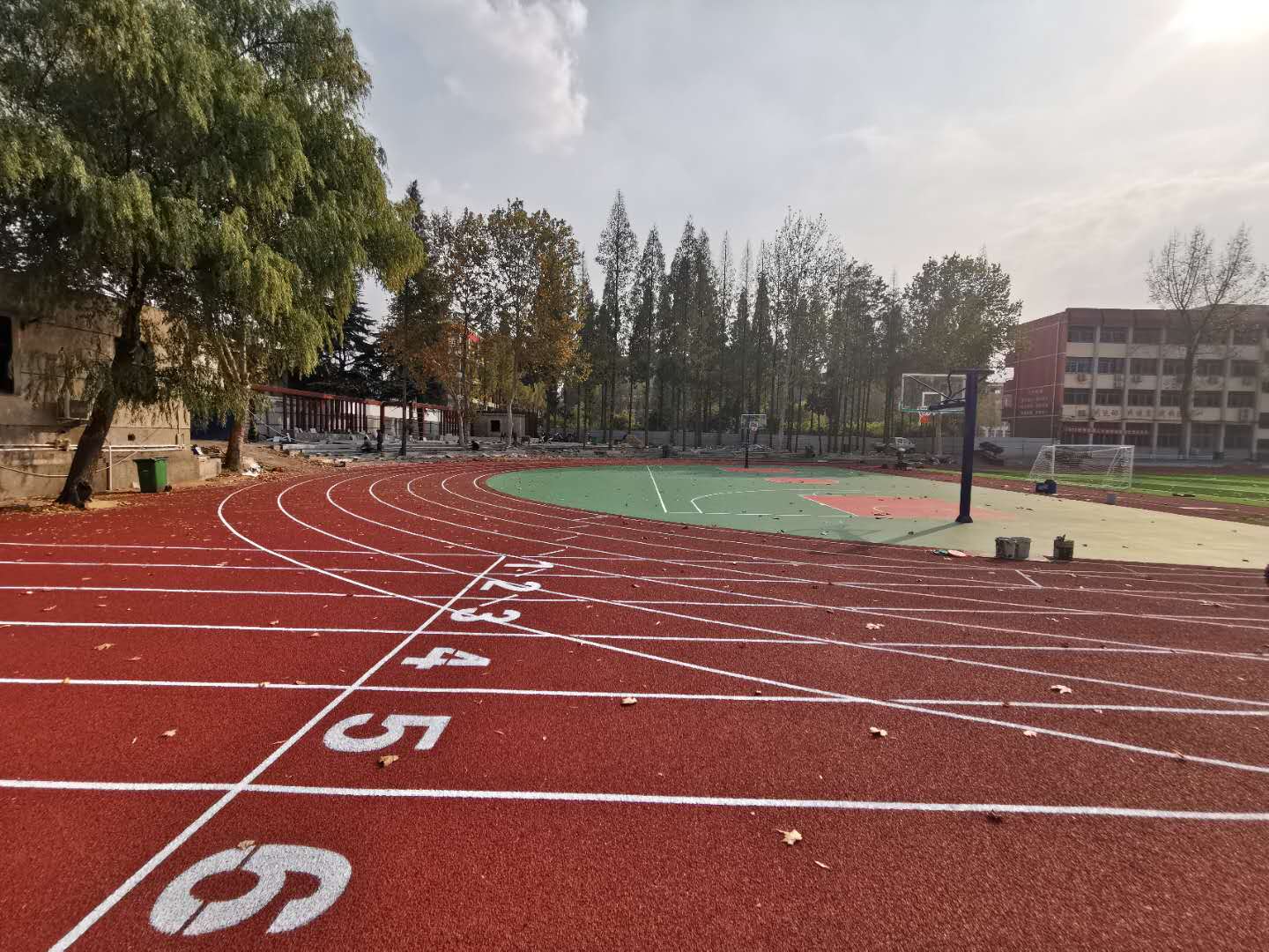 舞钢复合型塑胶跑道 塑胶跑道价格 质量信赖