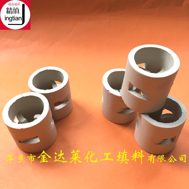 陶瓷鲍尔环填料-西宁高强度陶瓷鲍尔环厂家