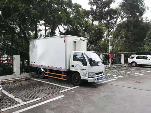 平地江铃新能源冷藏货车4s店地址