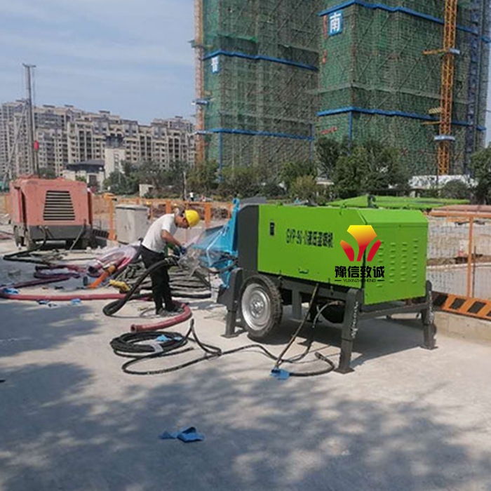 江苏车载湿喷机喷射高度 泵式湿喷机