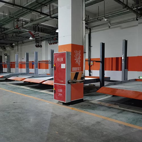 贵州黔西南二手机械式停车库 上下车库生产 新式停车二手 莱贝升降横移式机械车位制造