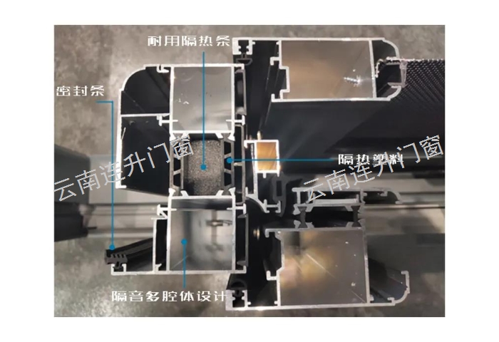 云南夹胶中空玻璃隔音窗订做 云南连升隔音门窗厂家供应