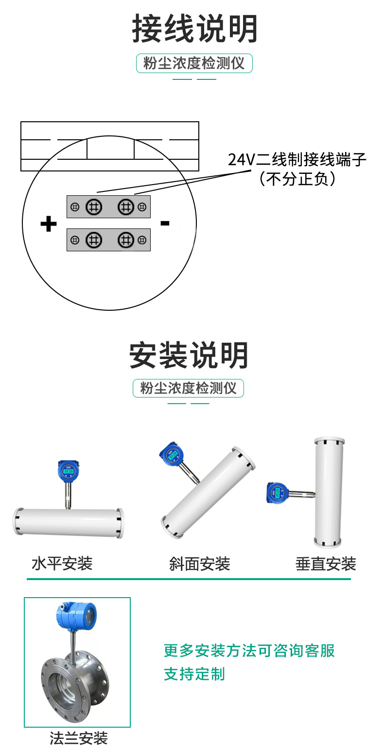 探杆式颗粒物检测仪直供