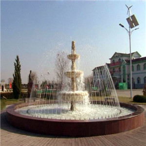欧式喷泉端景雕塑图片