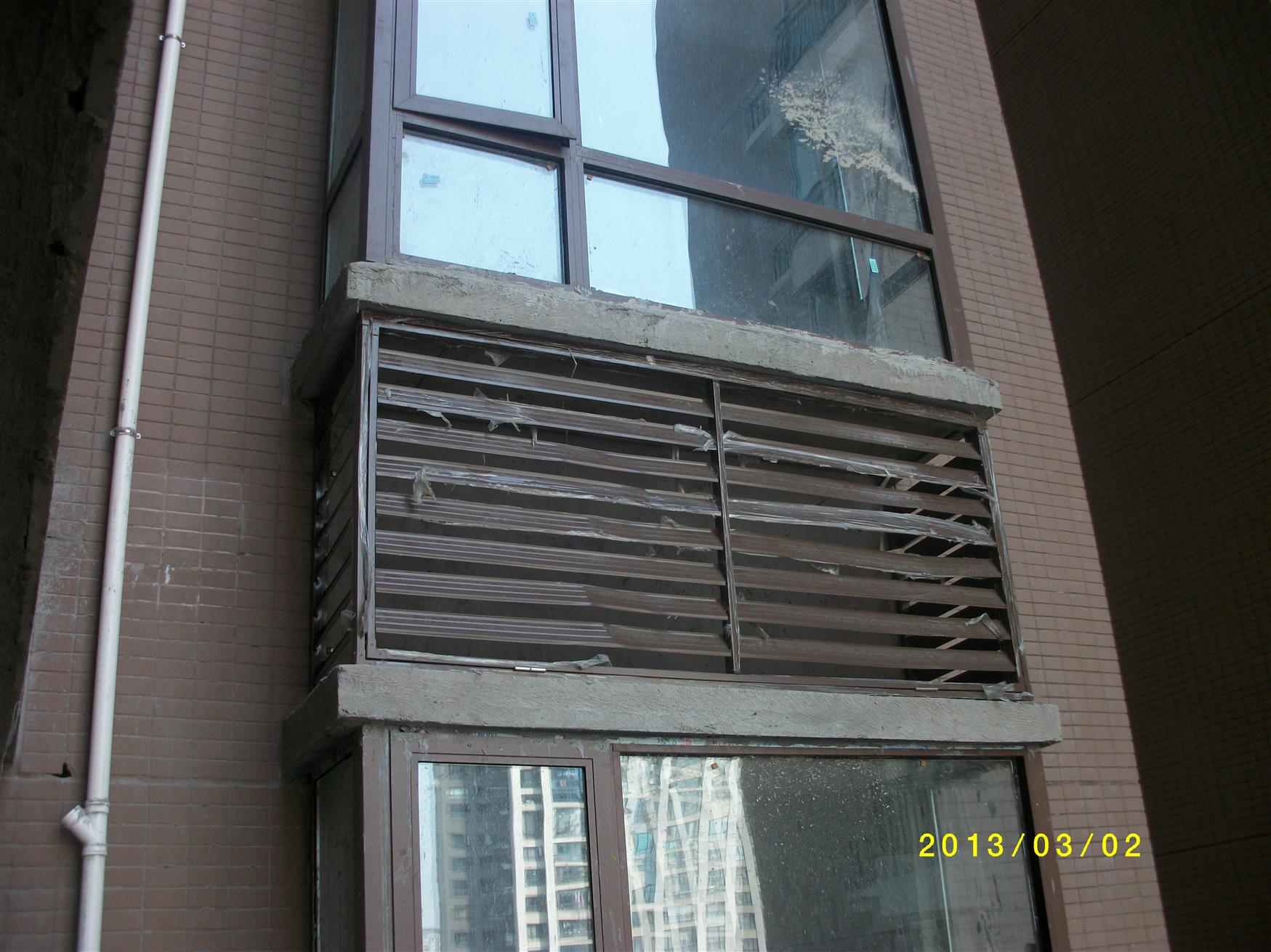 锌钢百叶窗型材厂 金属百叶窗 湖南锌钢护栏材料厂家