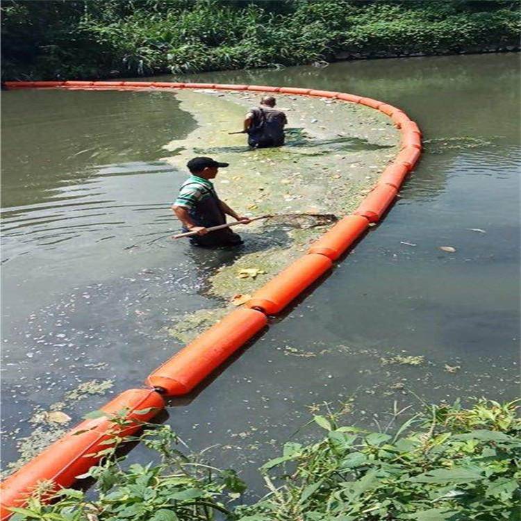 广西水电站入水口拦漂装置浮筒 水电厂拦污浮筒厂家