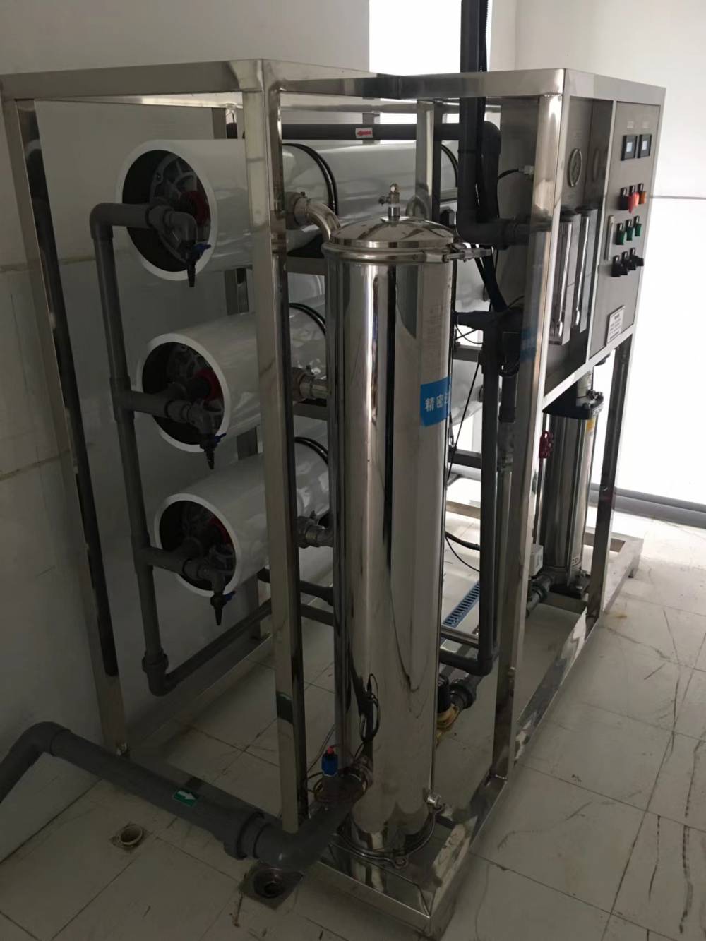 南昌产水量2吨/小时纯化水设备生产软化水设备-207