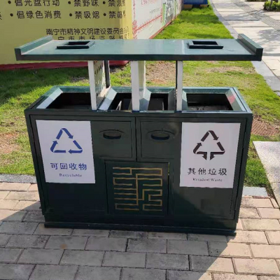 小区垃圾桶送货上门到广西河池,公共场所垃圾桶便宜批
