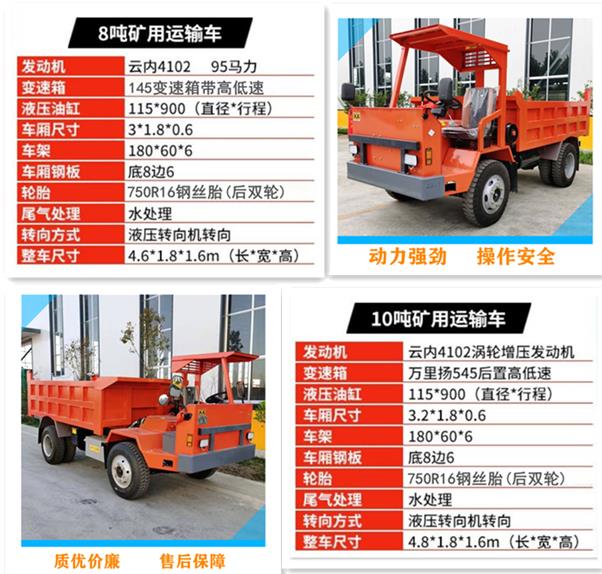 武汉5吨矿用运输车价格
