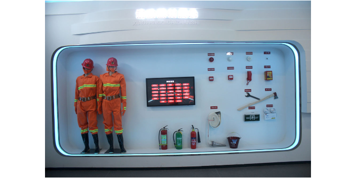 广州消防馆自动喷水*材展示供应,器材展示