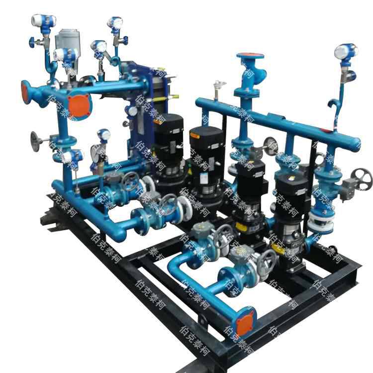 板式换热器 半容积式换热器 煤矿余热水水回收全自动换热机组
