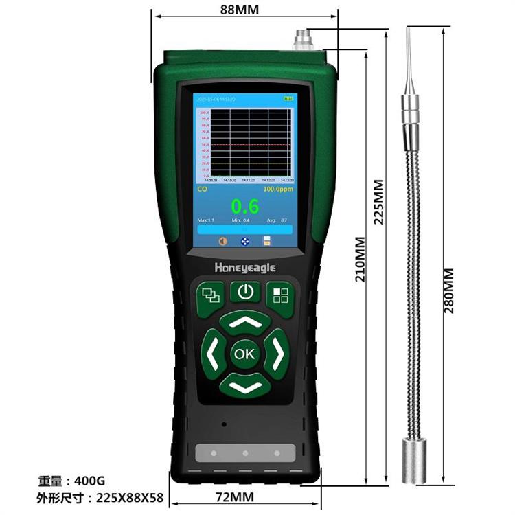 雅安便携式气体检测仪批发价 本安电路设计