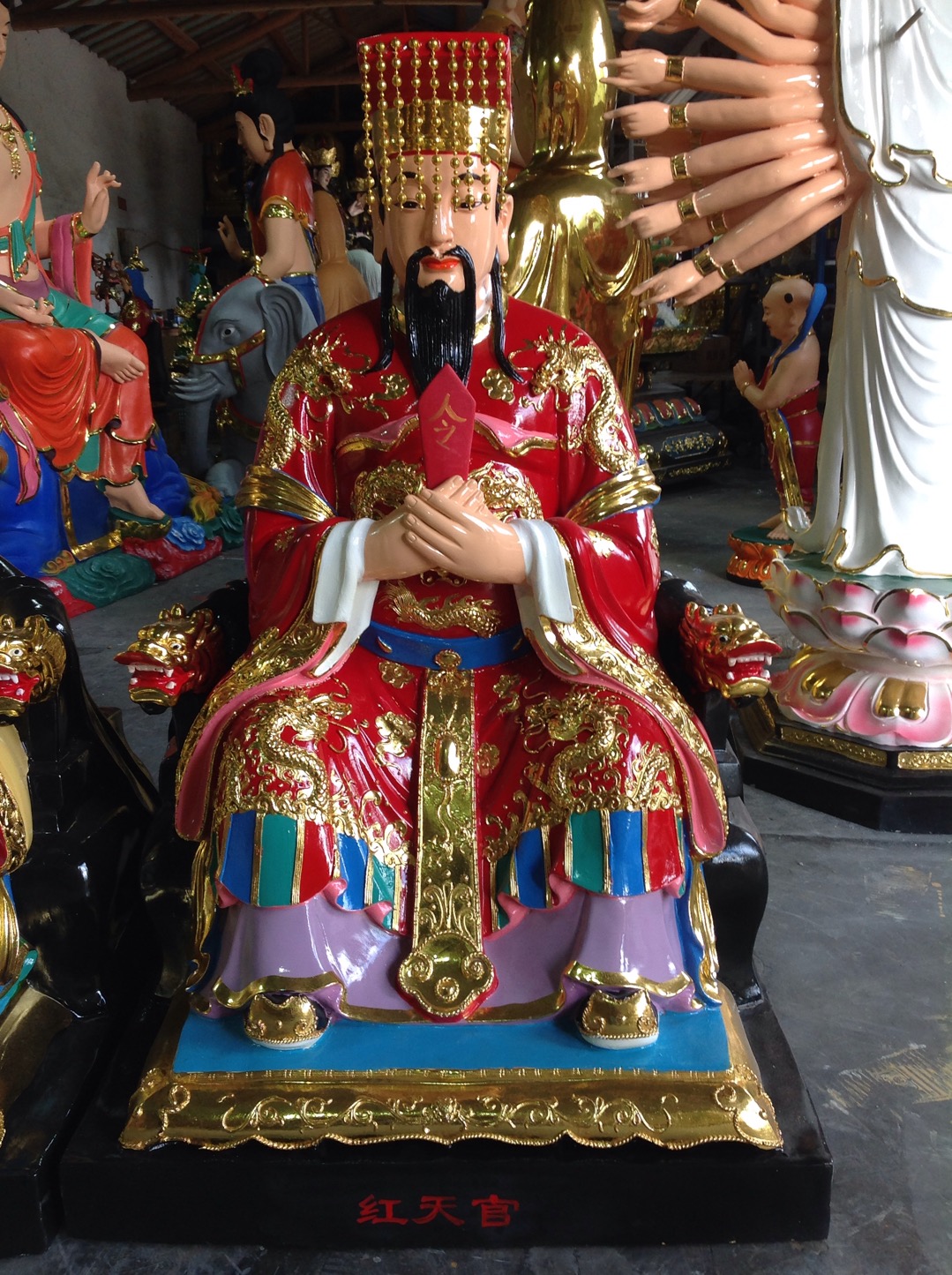 忻州三官大帝神像