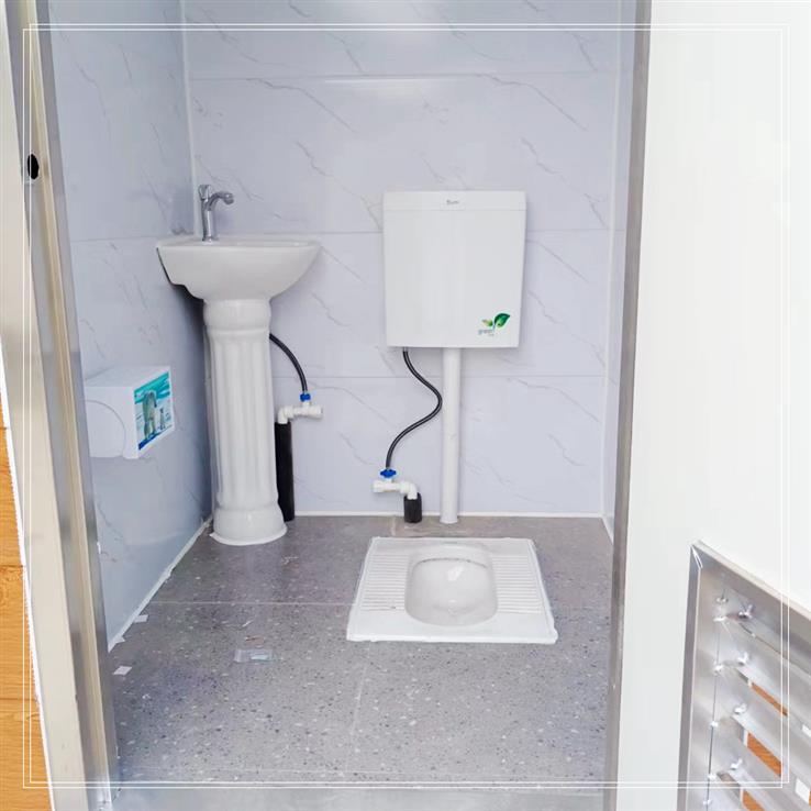 滨州钢结构水冲环保移动厕所定制 生产厂家
