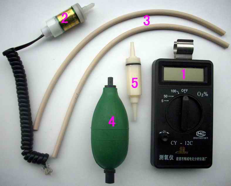 氧分析仪 氧电极CY-12C便携式测氧仪