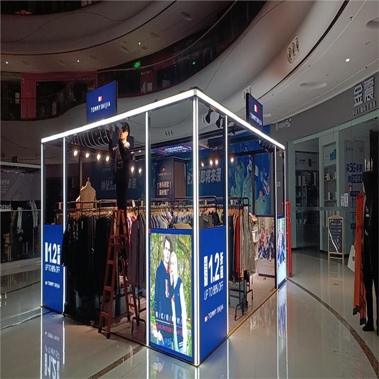 上海特卖场桁架搭建 上海商场室内发光桁架 展览搭建