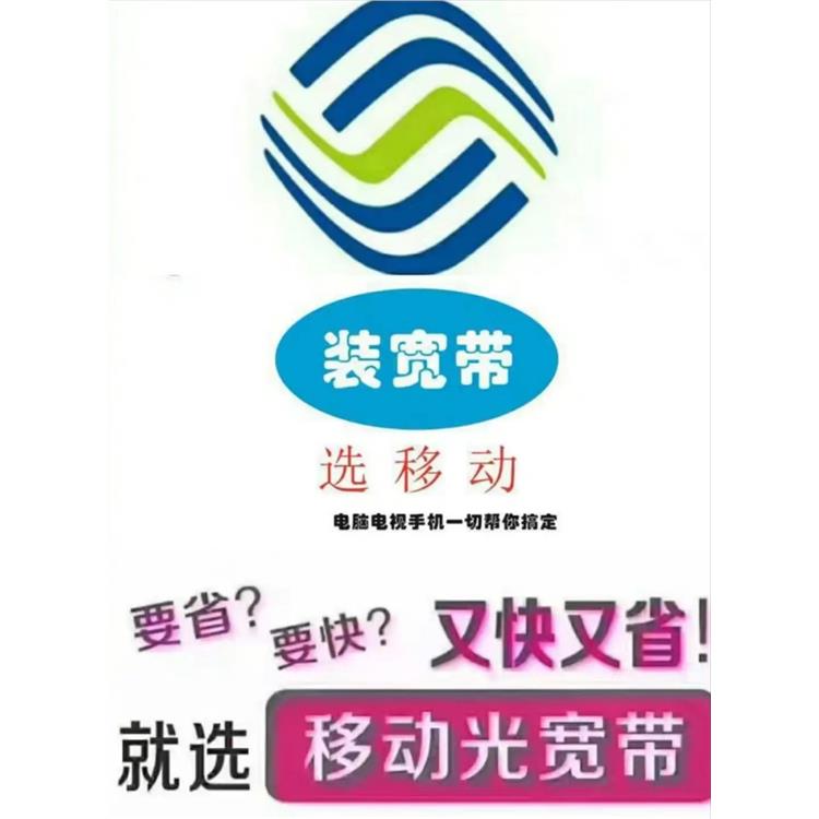 西安杨何新村网络服务 安装快捷 移动宽带