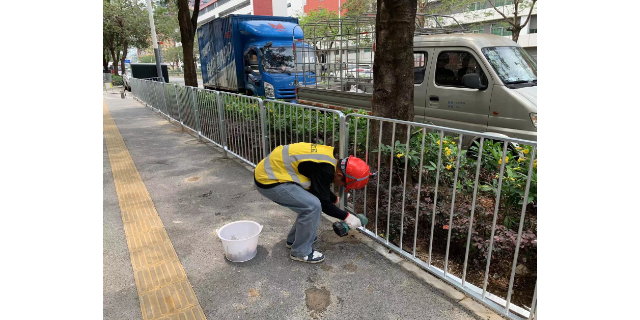 防台风深标护栏安装服务,深标护栏