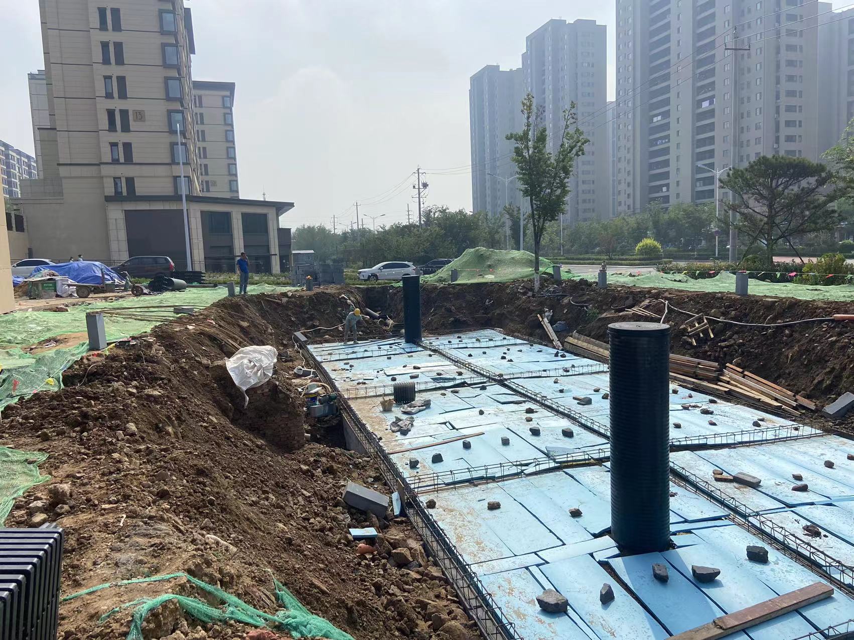 滁州海绵城市PP雨水收集模块
